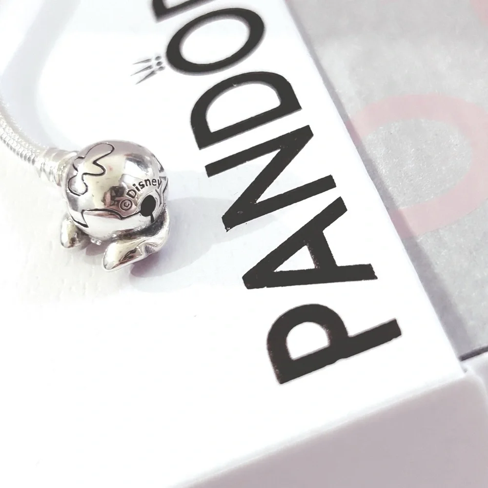 PANDORA Disney Stitch Snake Chain Bracelet (18cm|7.1”) w/box - Picture 4 of 9